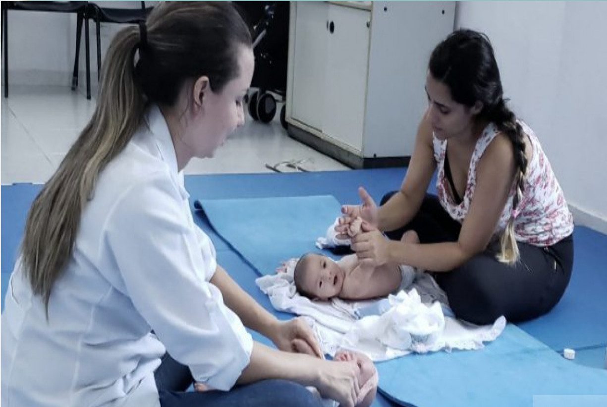 Prefeitura oferece aulas gratuitas de massagem Shantala na Costa Sul